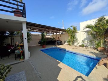 casa amoblada de alquiler en manta san mateo