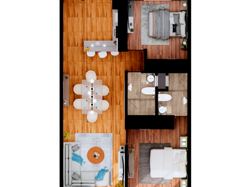 DEPARTAMENTOS EN PREVENTA/ AV CUAUHTEMOC- LETRAN VALLE