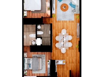 DEPARTAMENTOS EN PREVENTA/ AV CUAUHTEMOC- LETRAN VALLE