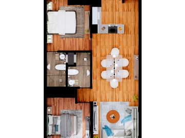 DEPARTAMENTOS EN PREVENTA/ AV CUAUHTEMOC- LETRAN VALLE