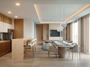 Condominio en venta, alberca, gimnasio, Puerto Cancun, Cancun.