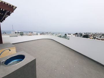 HERMOSO DUPLEX CON VISTA AL MAR DE  PUNTA HERMOSA