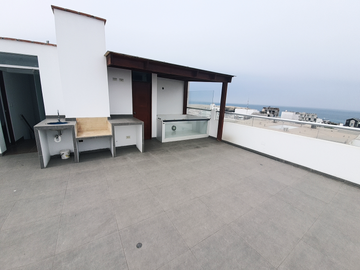 HERMOSO DUPLEX CON VISTA AL MAR DE  PUNTA HERMOSA