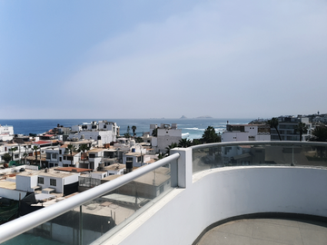 HERMOSO DUPLEX CON VISTA AL MAR DE  PUNTA HERMOSA