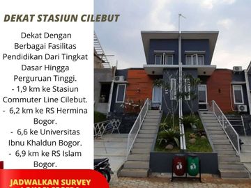Rumah KHC Cilebut Dekat Stasiun, Baru 2/1 LANTAI, Murah Mewah Minimalis, Sukaraja Bogor, Jual Dijual