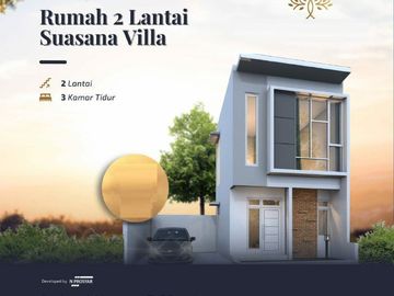 Rumah KHC Cilebut Dekat Stasiun, Baru 2/1 LANTAI, Murah Mewah Minimalis, Sukaraja Bogor, Jual Dijual