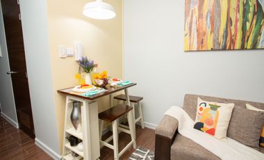 Vibrant Scandi One-bedroom by Ayala Avenue