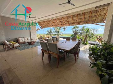 Hermosa casa con alberca privada y vista al campo de golf Tres Vidas