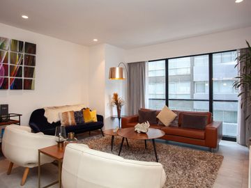 Departamento de 184m2, Tres Recamaras con Balcon. ¡Vive en el Corazón de la Elegancia y el Lujo en Neuchatel Cuadrante Polanco!