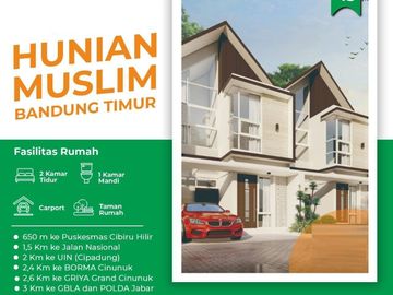 Rumah Luq Cibiru,Baru 2 LANTAI Murah Mewah Dekat Toll Cileunyi di Dkt Kota Bandung Timur Jual Dijual