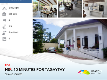 For Sale: House & Lot in Silang Cavite, P36.5M