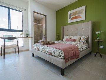 CASA EN VENTA, LA VISTA RESIDENCIAL 3 REC C/U BAÑO PRIVADO, JARDIN GRANDE, MOD. SCORDIA, QUERETARO