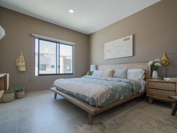 CASA EN VENTA, LA VISTA RESIDENCIAL 3 REC C/U BAÑO PRIVADO, JARDIN GRANDE, MOD. SCORDIA, QUERETARO