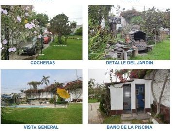 SE VENDE AMPLIA CASA PUERTA A CALLE CON PISCINA
