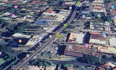 Commercial Lot for Sale at Aurora Boulevard in San Juan City
