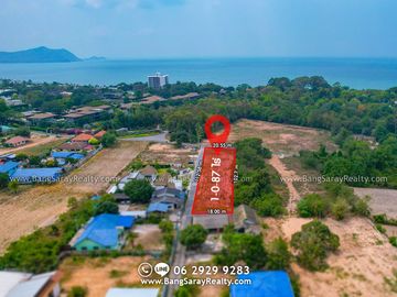 1 Rai 84 Sqw of Land at Na Jomtien Beachside