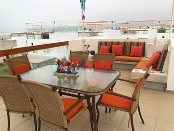 Alquiler Casa De Playa En 1Ra. Fila Condominio Asia Del Sur Km 108 Playa Sarapampa