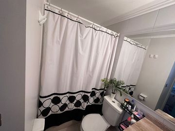 Vendo departamento Amoblado en Sector San Roque, 1 dormitorio 1 baño, UF 1750.