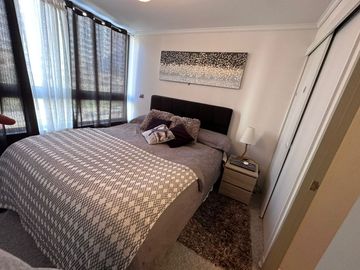 Vendo departamento Amoblado en Sector San Roque, 1 dormitorio 1 baño, UF 1750.