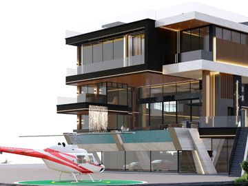 Luxury Fully-Furnished 4Storey House w/ Helipad & Basement in Tagaytay