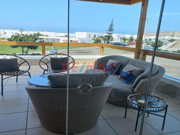 Vendo Departamento De Playa Con Piscina En Condominio Asia Azul