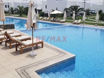 Vendo Departamento De Playa Con Piscina En Condominio Asia Azul