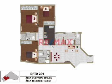Se Vende Departamento Flat De Estreno En La Molina - 104 M2