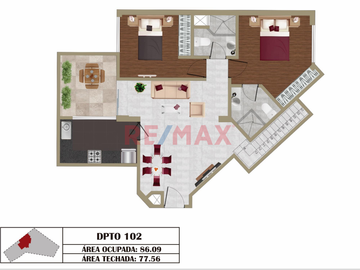 Se Vende Departamento Duplex De Estreno En La Molina - 126 M2