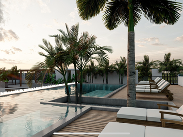 DEPARTAMENTO de 100m2 EN VENTA con RoofTop en BACALAR