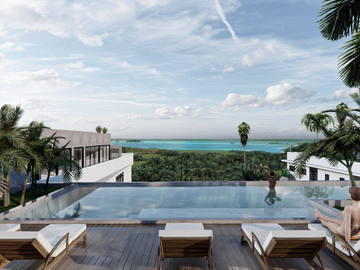 DEPARTAMENTO de 100m2 EN VENTA con RoofTop en BACALAR