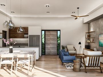 EN VENTA, ESTUDIO EN BACALAR, UBICADO A 400 METROS DE LA LAGUNA
