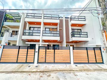 800K Downpayment,  Elegantly Finished Modern 3 Storey townhouse for sale in Pilar Village Las Pinas City.