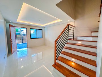 800K Downpayment,  Elegantly Finished Modern 3 Storey townhouse for sale in Pilar Village Las Pinas City.
