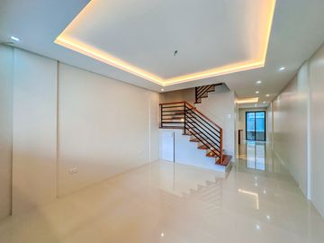 800K Downpayment,  Elegantly Finished Modern 3 Storey townhouse for sale in Pilar Village Las Pinas City.