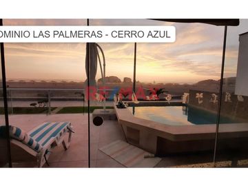 Venta De Casa De Playa Amoblada Con Piscina En Condominio Club Playa Las Palmeras