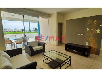 Venta De Casa De Playa Amoblada Con Piscina En Condominio Club Playa Las Palmeras