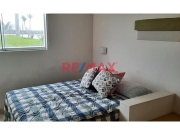 Venta De Casa De Playa Amoblada Con Piscina En Condominio Club Playa Las Palmeras