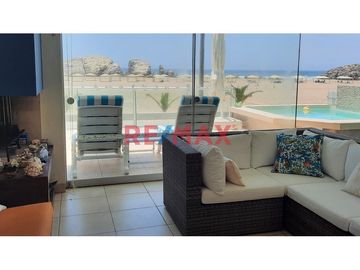 Venta De Casa De Playa Amoblada Con Piscina En Condominio Club Playa Las Palmeras