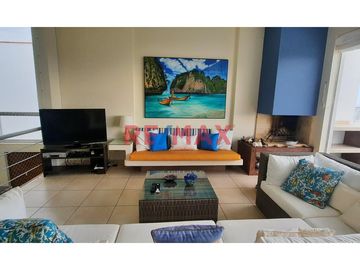 Venta De Casa De Playa Amoblada Con Piscina En Condominio Club Playa Las Palmeras