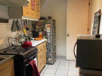 VENTA DEPARTAMENTO 3 Dorm 1 B en Macul, El Líbano, cerca metro las torres
