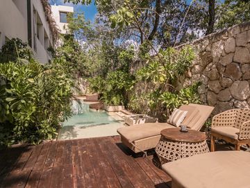 DEPARTAMENTO EN VENTA DE 2 HABITACIONES EN TULUM QROO
