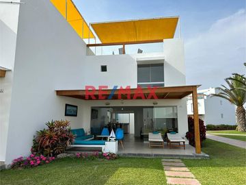 Alquiler De Casa De Playa Amoblada Y Equipada En Condominio Asia Del Sur Km 108