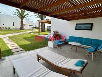 Alquiler De Casa De Playa Amoblada Y Equipada En Condominio Asia Del Sur Km 108