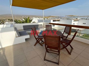 Alquiler De Casa De Playa Amoblada Y Equipada En Condominio Asia Del Sur Km 108