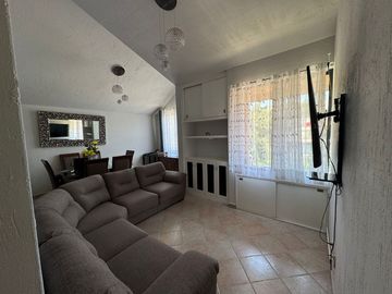 VENTA DEPARTAMENTO SEMI AMUEBLADO CONJUNTO MEDITERRANEO LEANDRO VALLE BARRIO NORTE ATIZAPAN DE ZARAGOZA