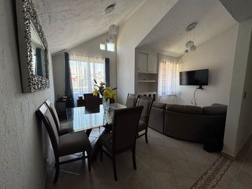 VENTA DEPARTAMENTO SEMI AMUEBLADO CONJUNTO MEDITERRANEO LEANDRO VALLE BARRIO NORTE ATIZAPAN DE ZARAGOZA