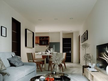 EN VENTA DEPARTAMENTO DE 3 HABITACIONES UBICADO EN PLAYA DEL CARMEN A 5 MIN DEL MAR