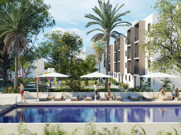 EN VENTA DEPARTAMENTO DE 3 HABITACIONES UBICADO EN PLAYA DEL CARMEN A 5 MIN DEL MAR