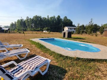 Casa con Piscina Condominio El Roble de Cayumapu