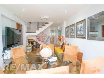 Venta Departamento Triplex 240 M2 En Miraflores